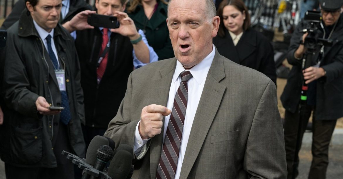 Trump Sending Border Czar Tom Homan to Minneapolis Amid Backlash Over ICE