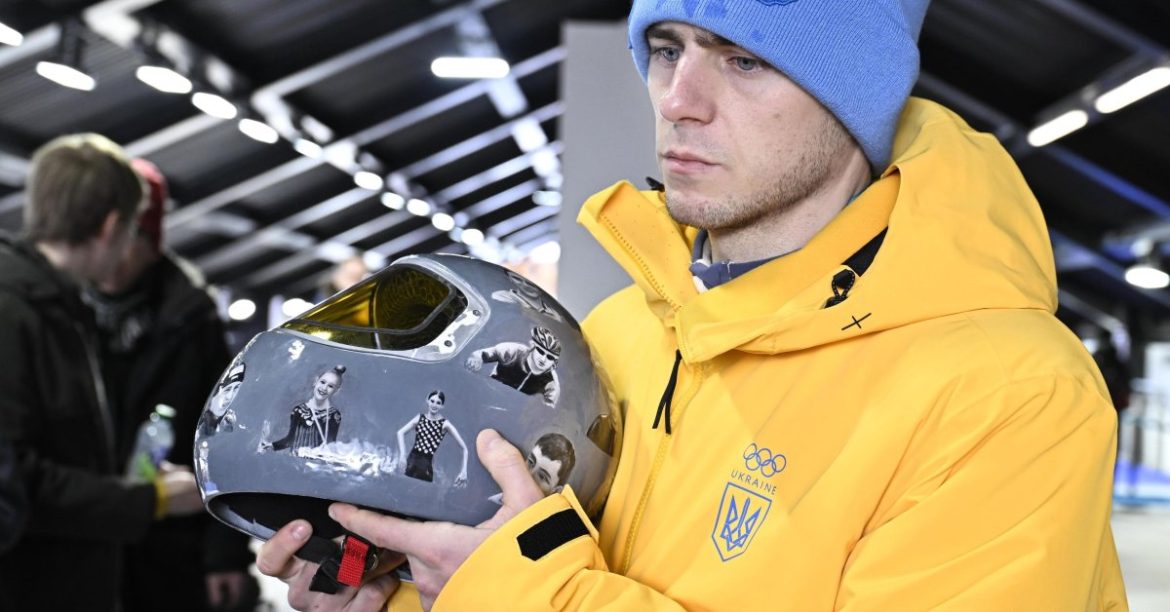 Ukrainian Athlete Disqualified From Olympics Over Helmet Depicting War Dead: ‘The Price of Our Dignity’