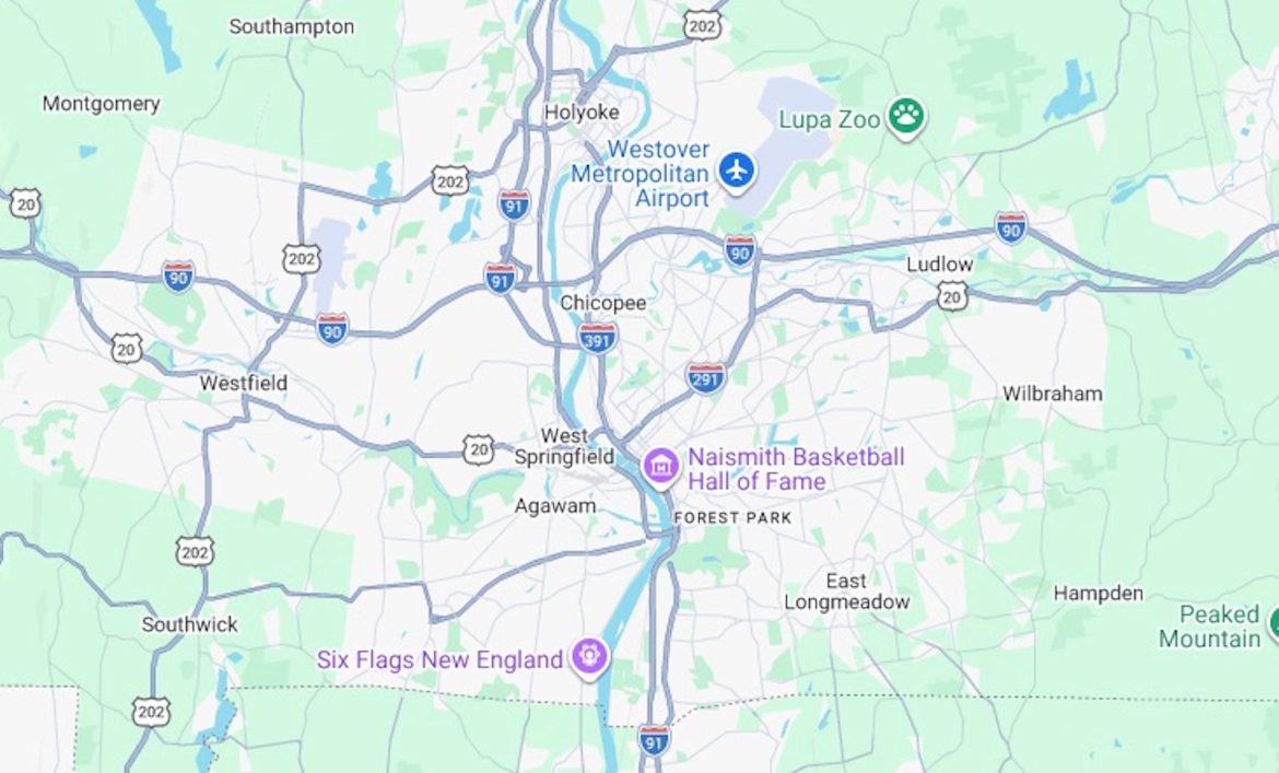 About a dozen vehicles damaged by a bridge joint on I-91 in Western Mass.