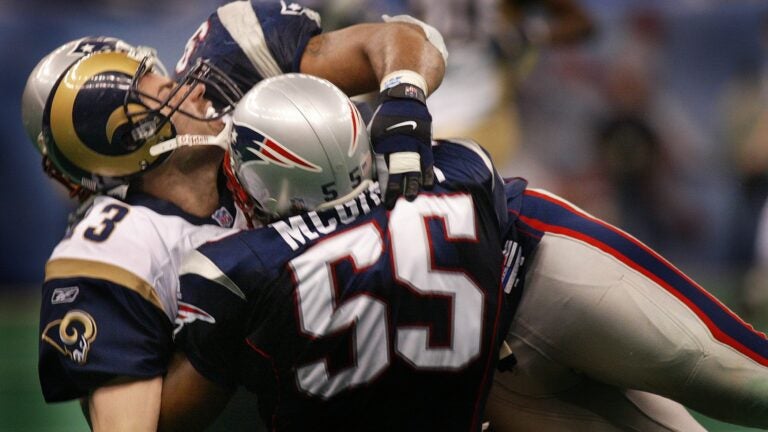 Willie McGinest shares how his No. 55 became an iconic piece of USC, Patriots history
