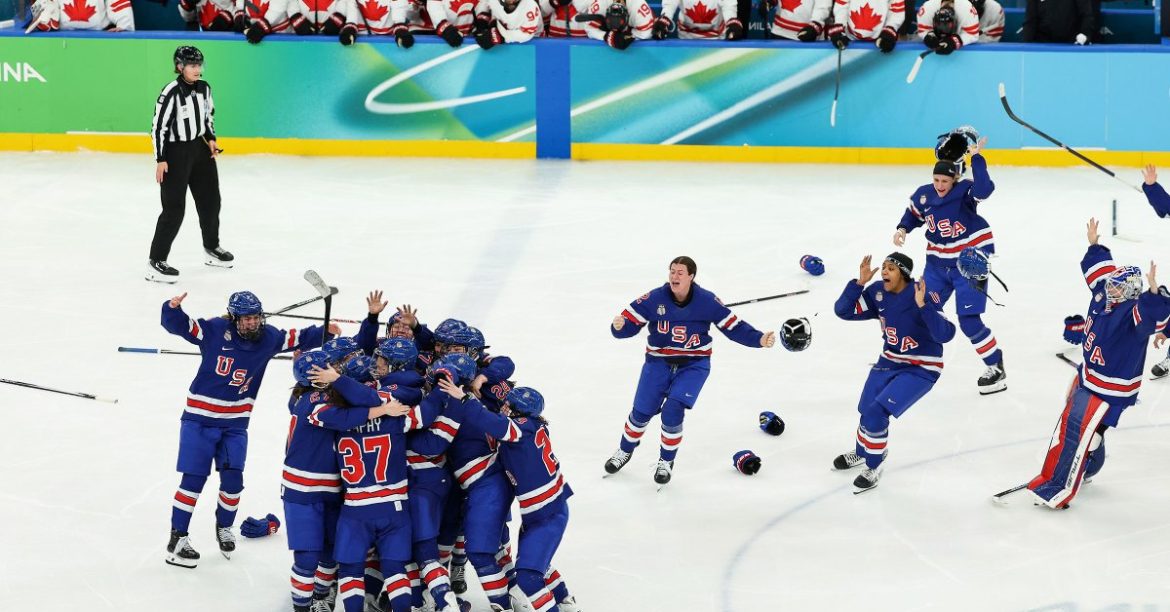 How U.S. Women’s Hockey Took Gold and Glory in Incredible Overtime Win Over Canada